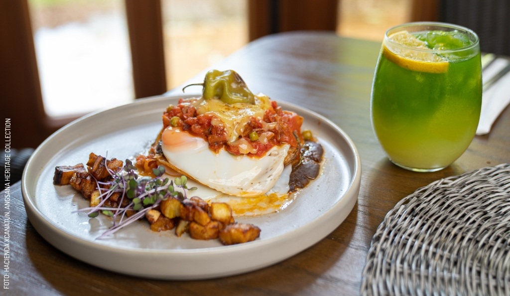 2407 Hacienda Xcanatun Desayuno Gastronomia