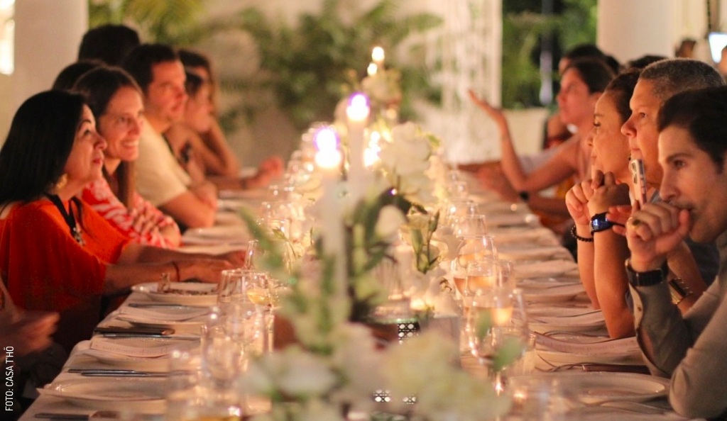 2411 Cena de Bienvenida en CASA THO by Casa Tho slogo