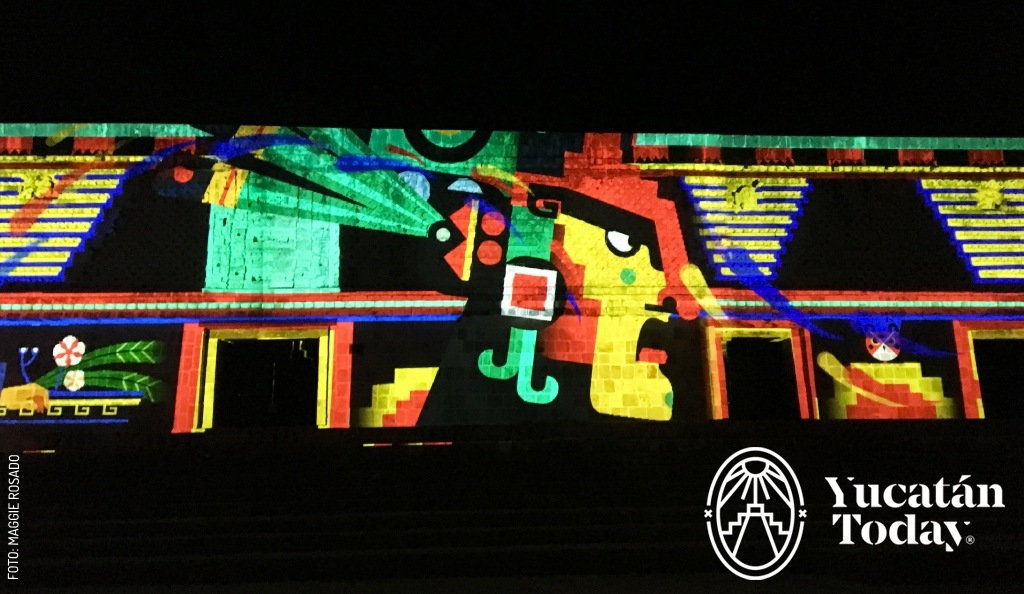 2412 Uxmal Ecos de Uxmal Video Mapping by Maggie Rosado