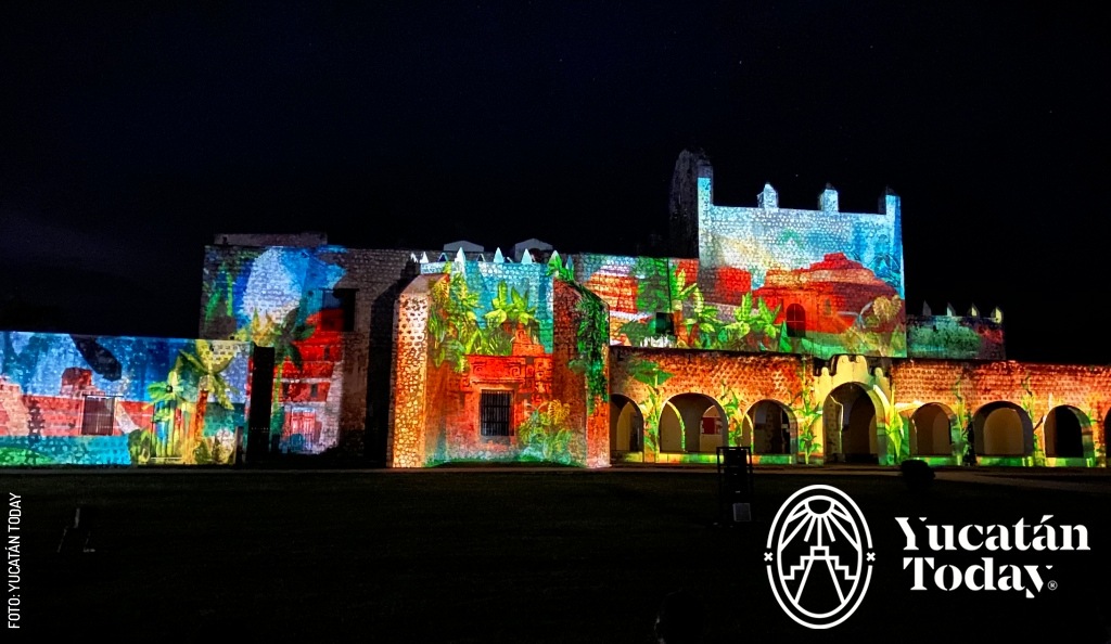 2412 Valladolid Noche de la Heroica Video Mapping by Yucatan Today
