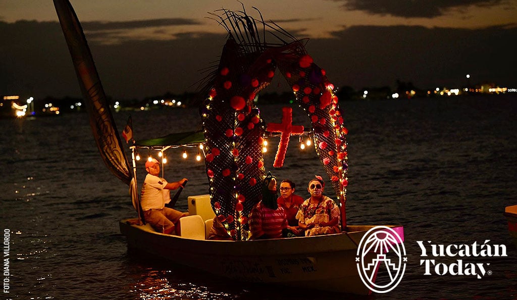 Camino-de-las-Animas-en-Rio-Lagartos-Janal-Pixan-atardecer-by-Diana-Villordo