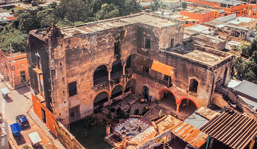 Casa-de-los-Tres-Pisos-en-Tekax-del-archivo-de-la-Galeria-Historica-de-Tekax