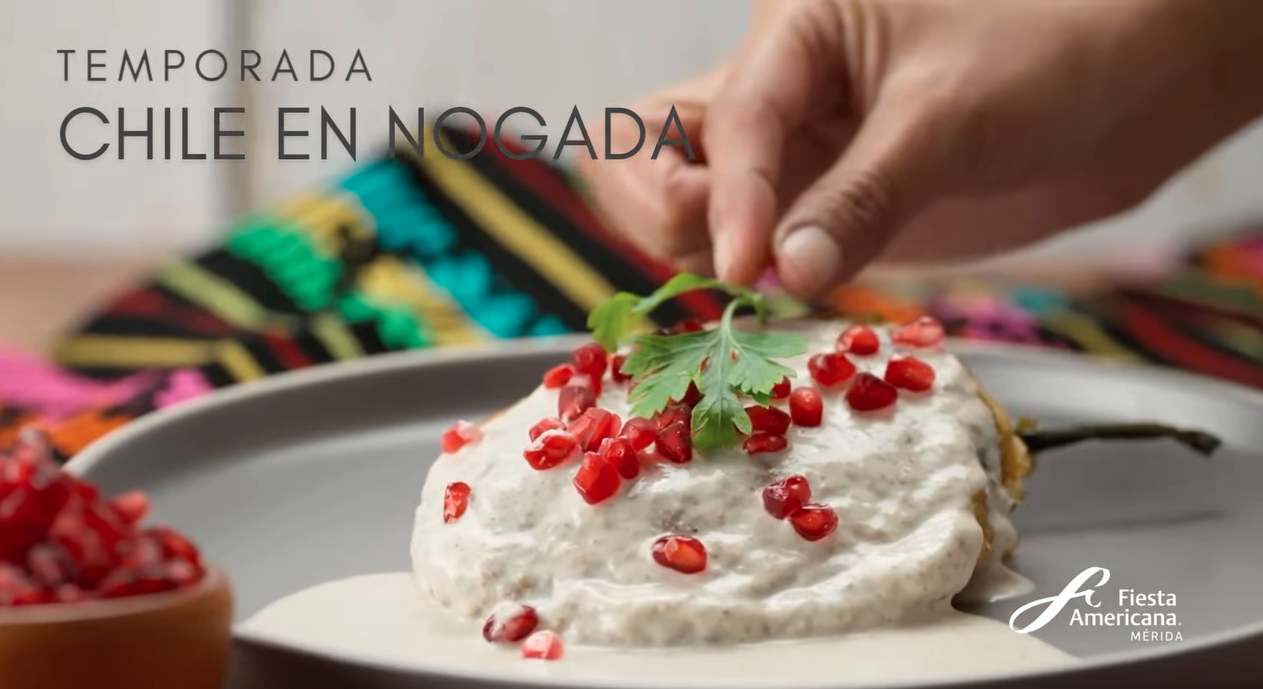 Chiles en Nogada 2025 Fiesta Americana