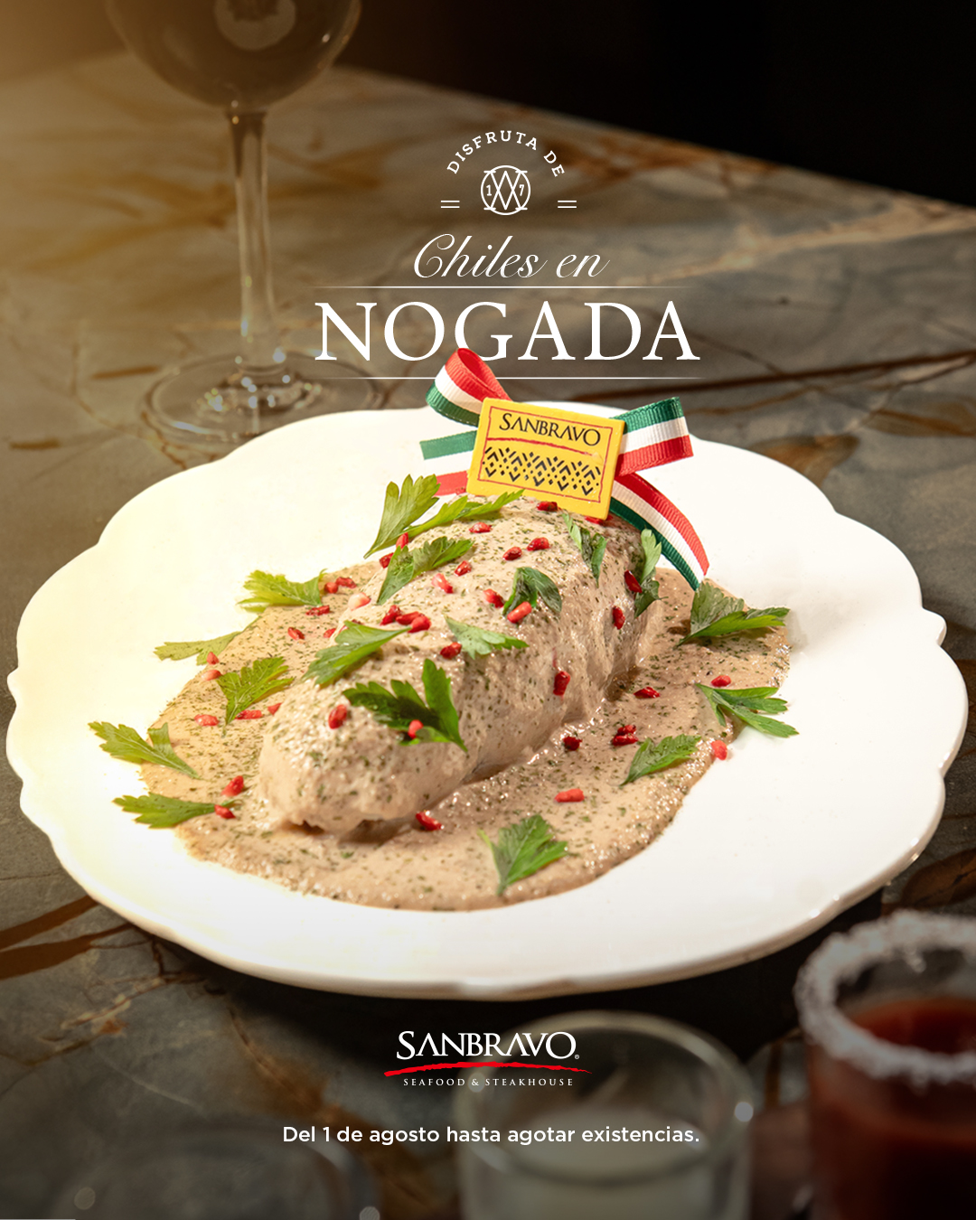 Chiles en Nogada 2025 Sab Bravo