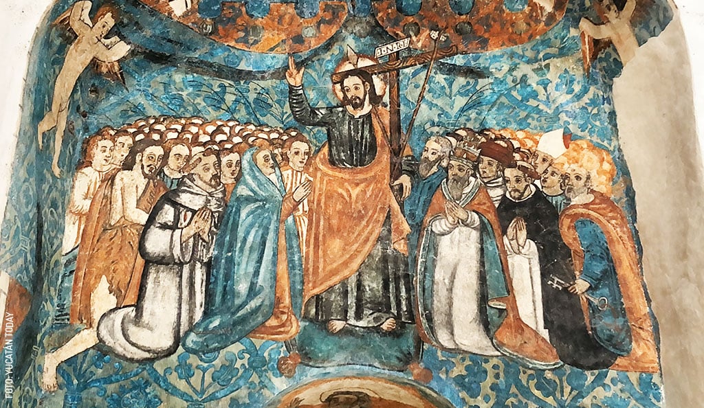 Convento-San-Bernardino-de-Siena-en-Valladolid-mural-by-Andrea-Mier-y-Teran