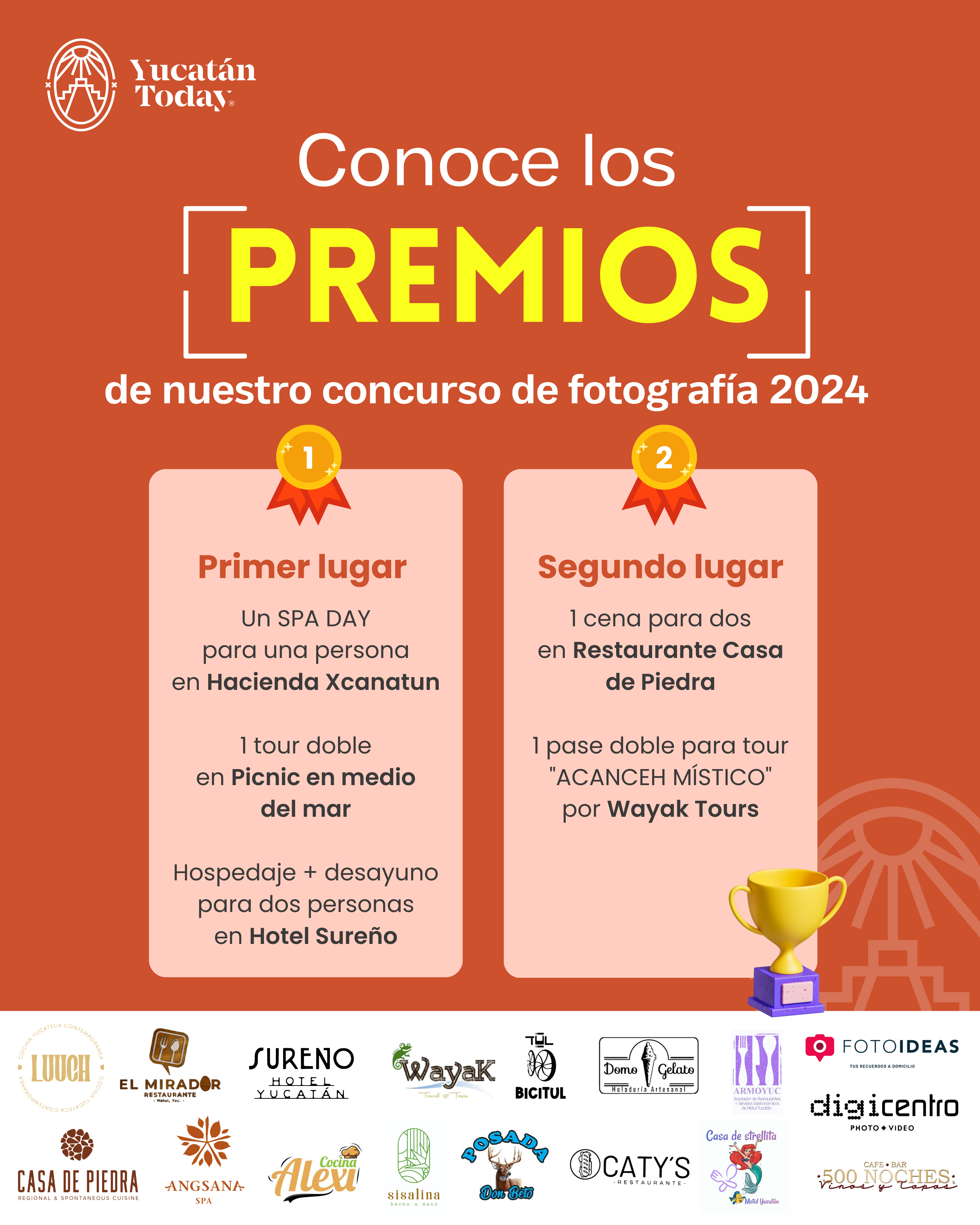 Flyer premios concurso fotográfico