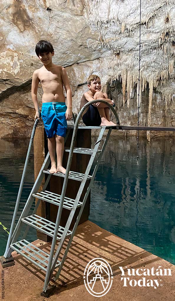 Homun Cenote Canunchen con niños by Yucatán Today