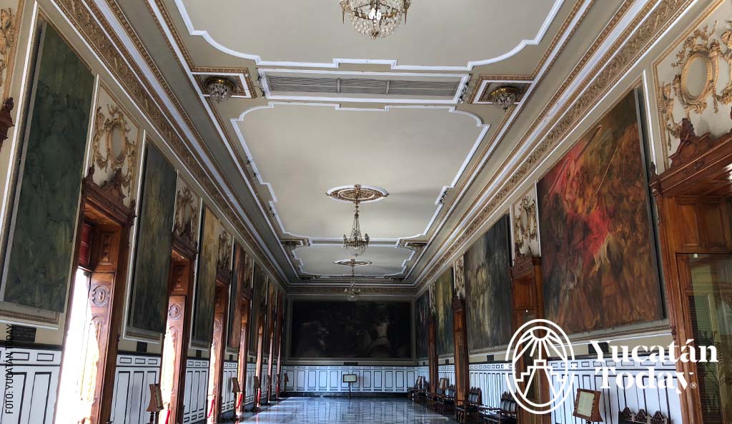 Cuadros, murales Palacio de Gobierno by Yucatán Today
