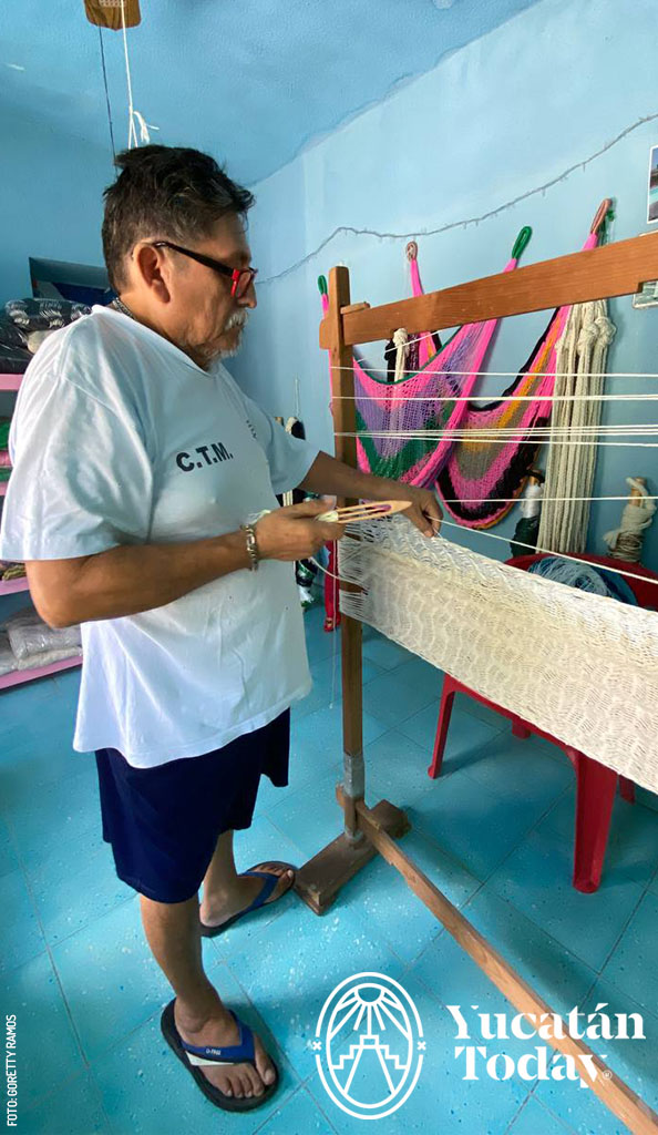 Urdido hamaca en Tixcobob by Goretty Ramos