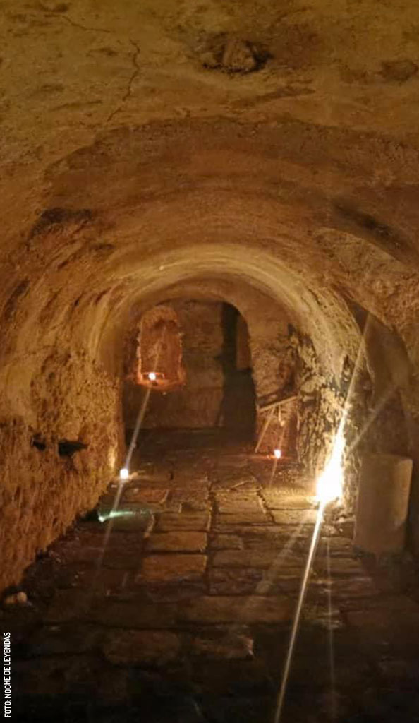 Mérida underground tunnels by Noche de Leyendas
