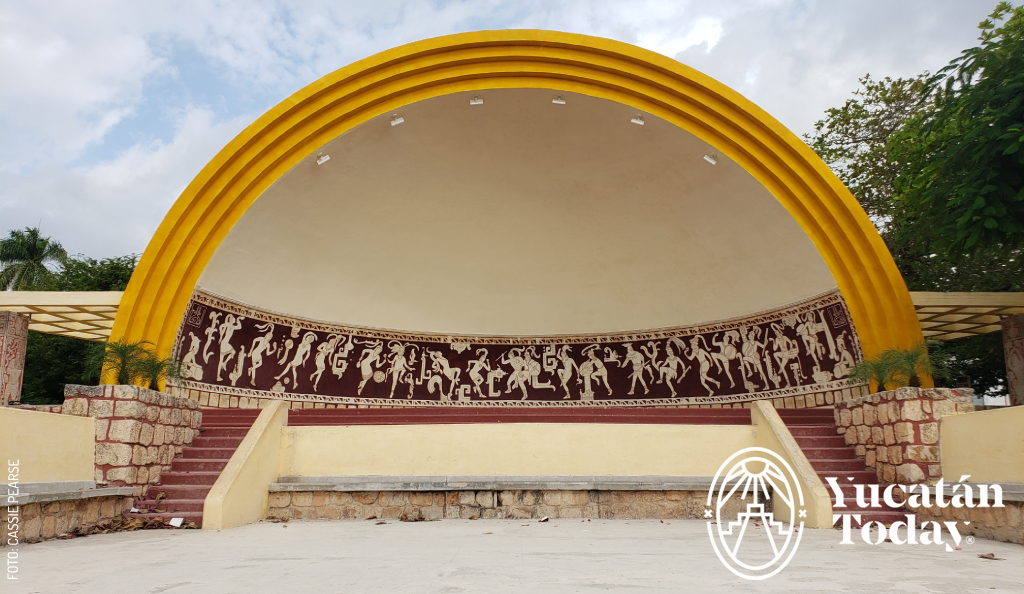 Parque de las Américas - concha acústica, shell (theater), García Ginerés